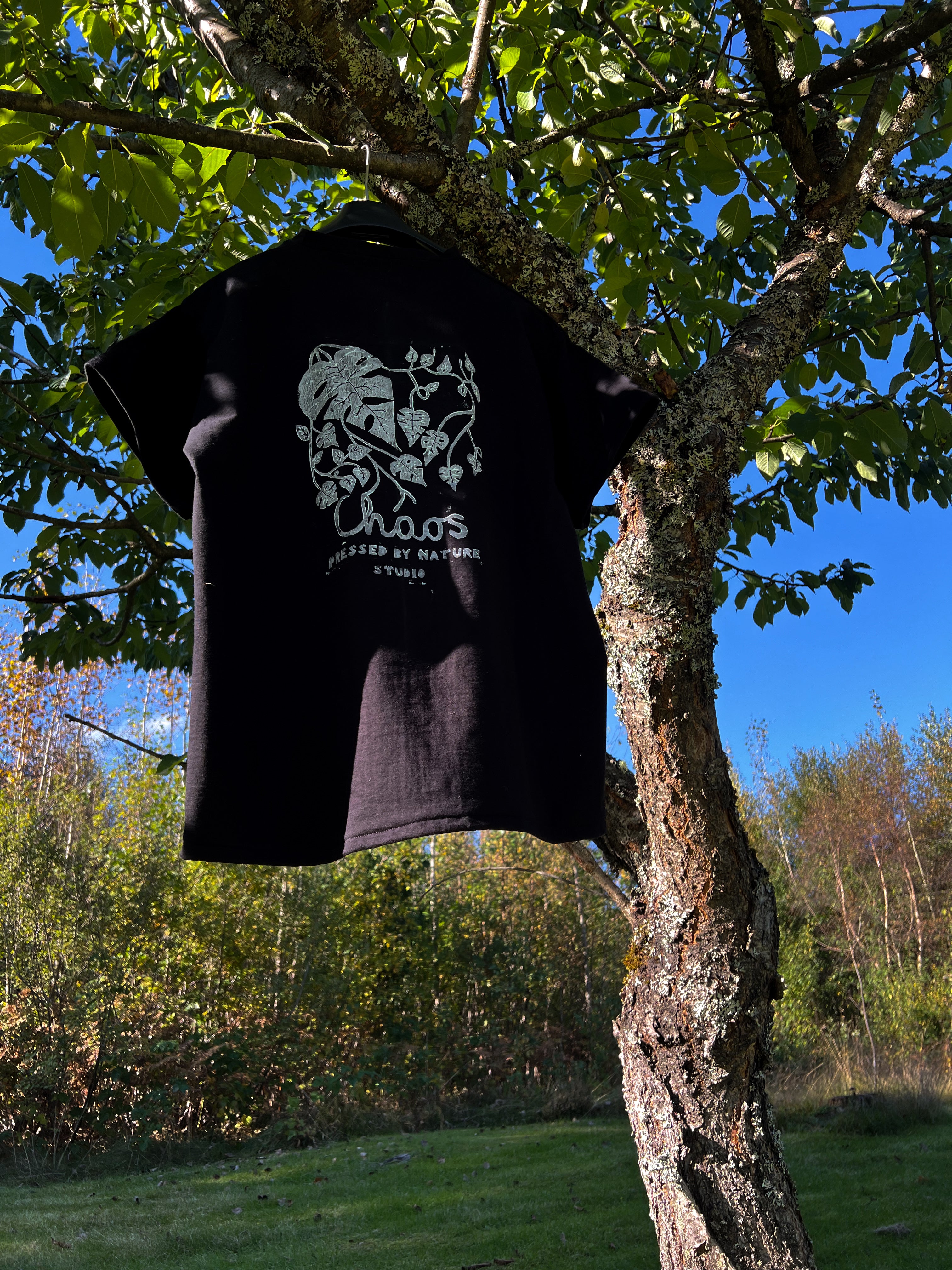 Big print on the back T-shirt